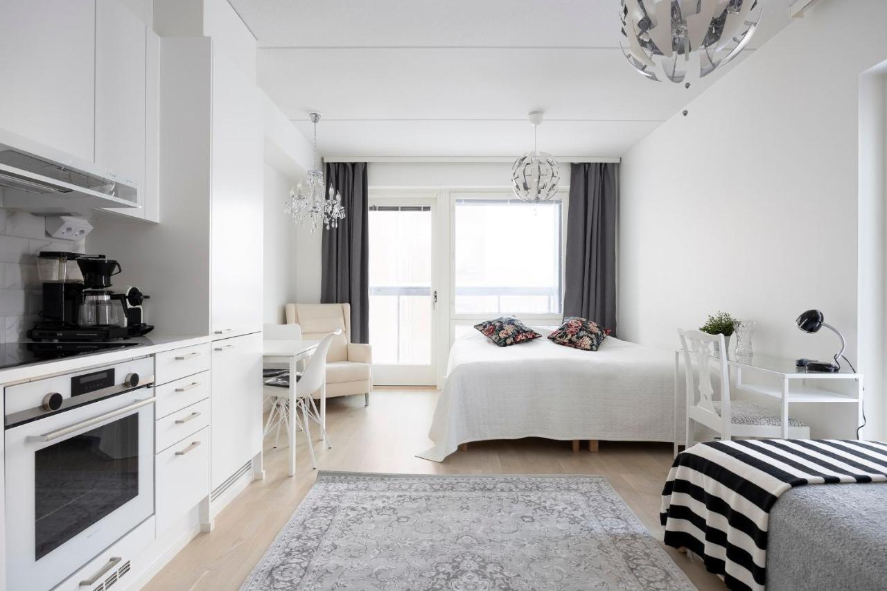 City Island Studio Apartment, 4 Beds, Street Parking, 3Km To Helsinki City Center, Bus Stop 200M Bagian luar foto